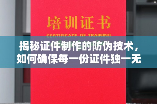 深圳揭秘证件制作的防伪技术，如何确保每一份证件独一无二