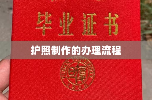 深圳护照制作的办理流程
