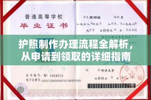 深圳护照制作办理流程全解析，从申请到领取的详细指南